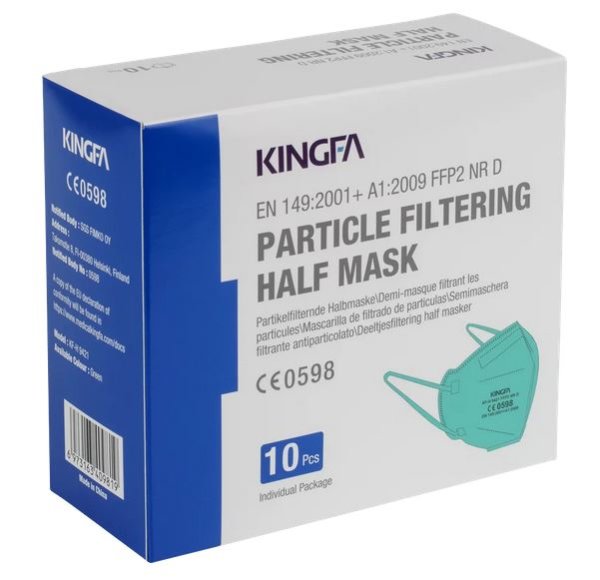 KINGFA FFP2 NR D einzeln verpackt 10 St.